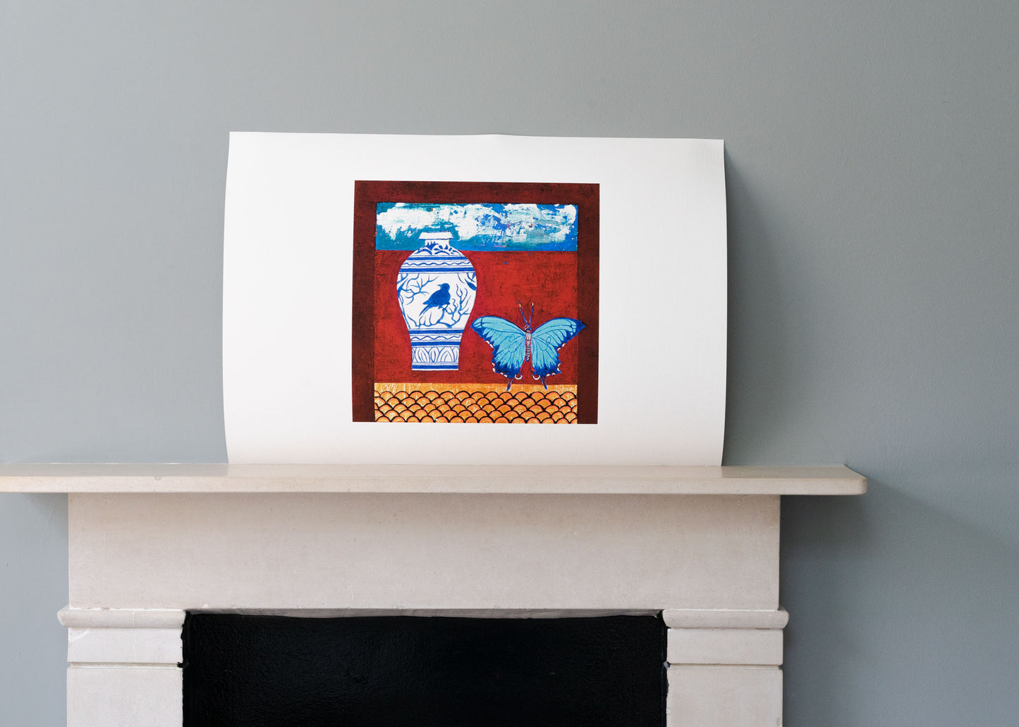 Blue Butterfly, Limited Edition Giclée Prints