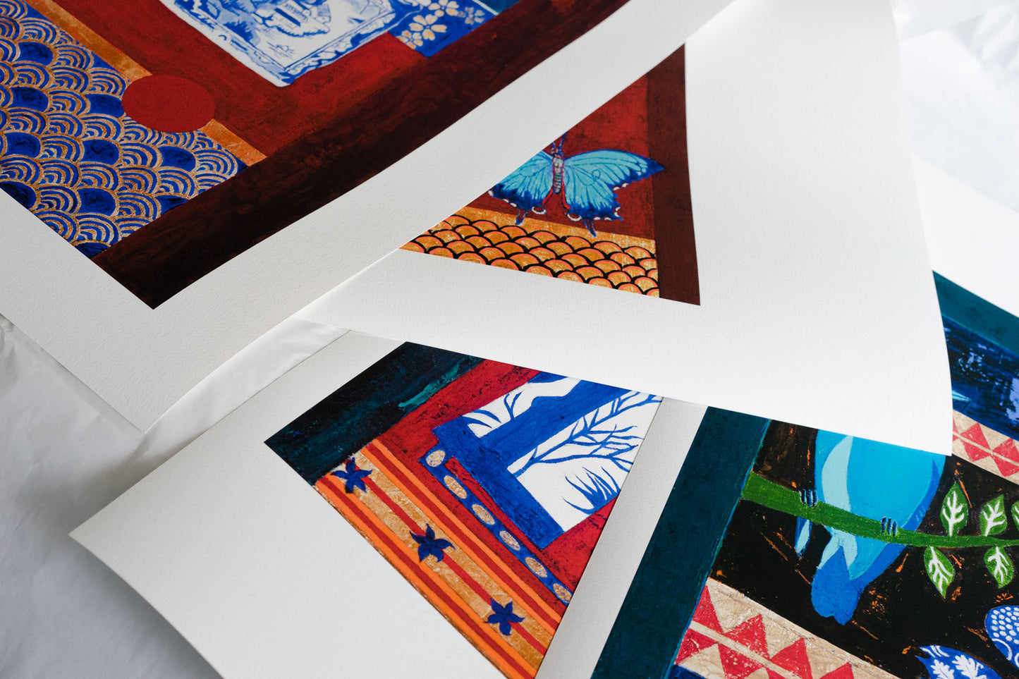 Blue Butterfly, Limited Edition Giclée Prints