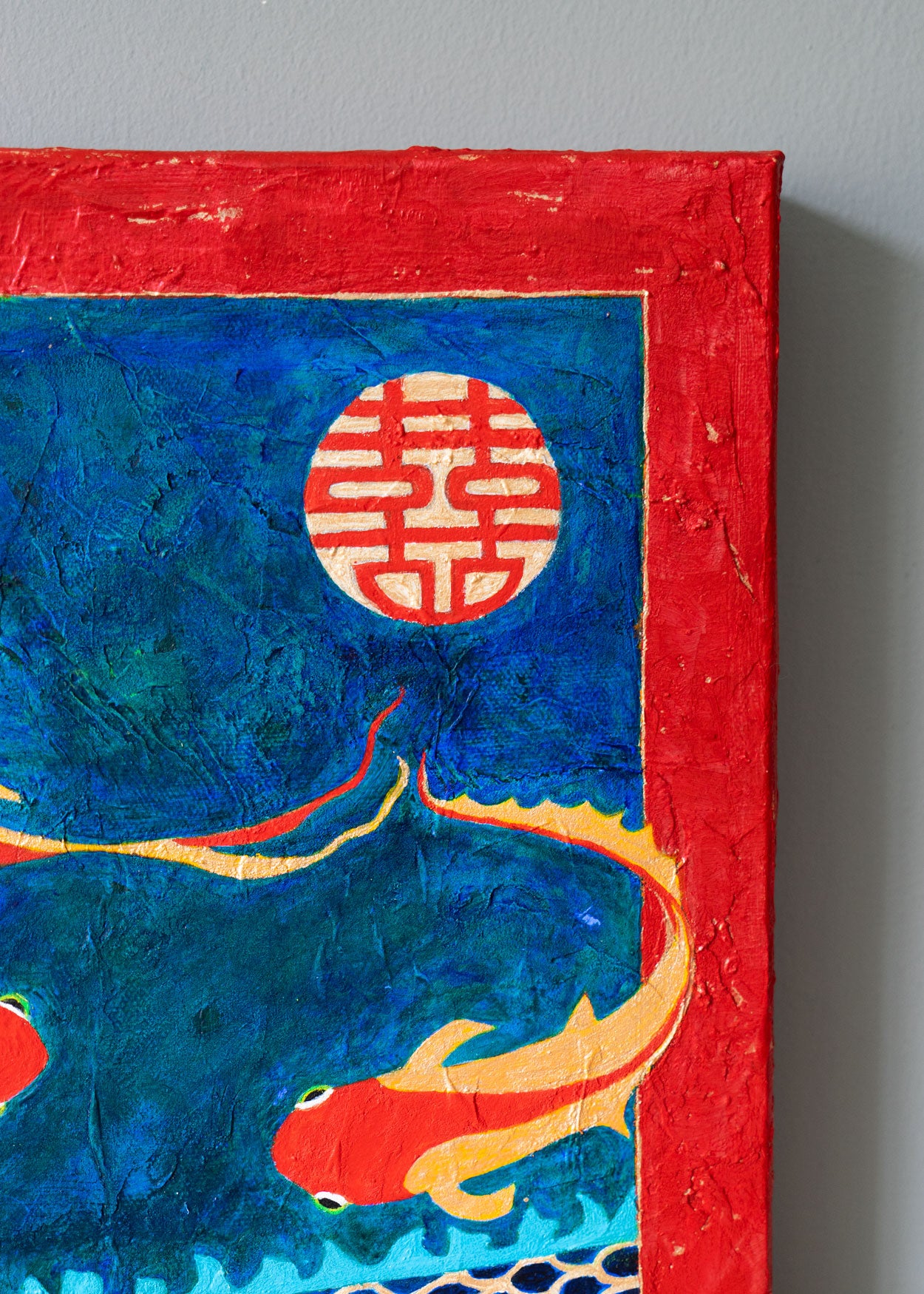 Three Goldfish, Original Artwork