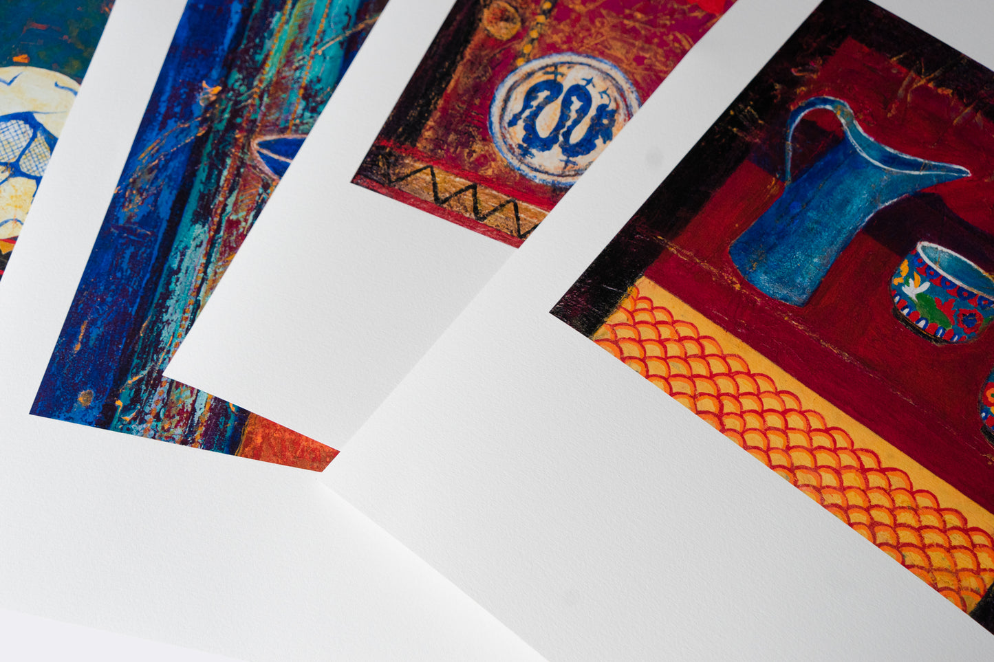 Jug and Cloisonné Pots, Limited Edition Giclée Prints