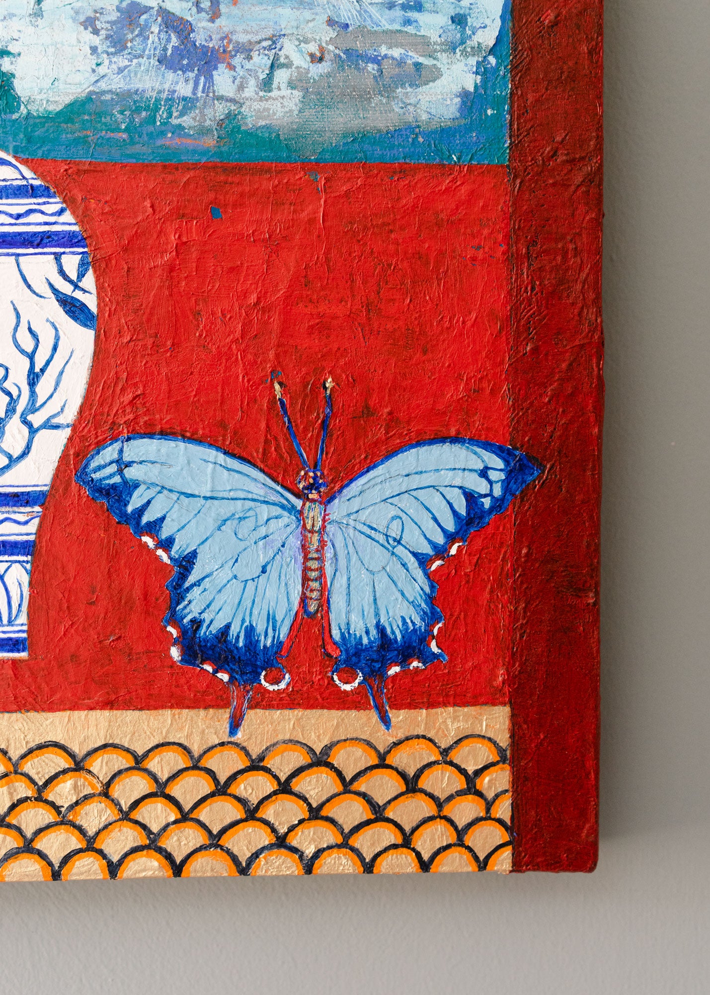 Blue Butterfly, Original Artwork